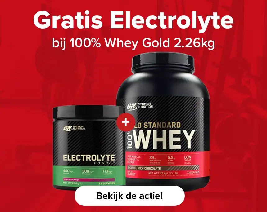Free electrolyte whey gold