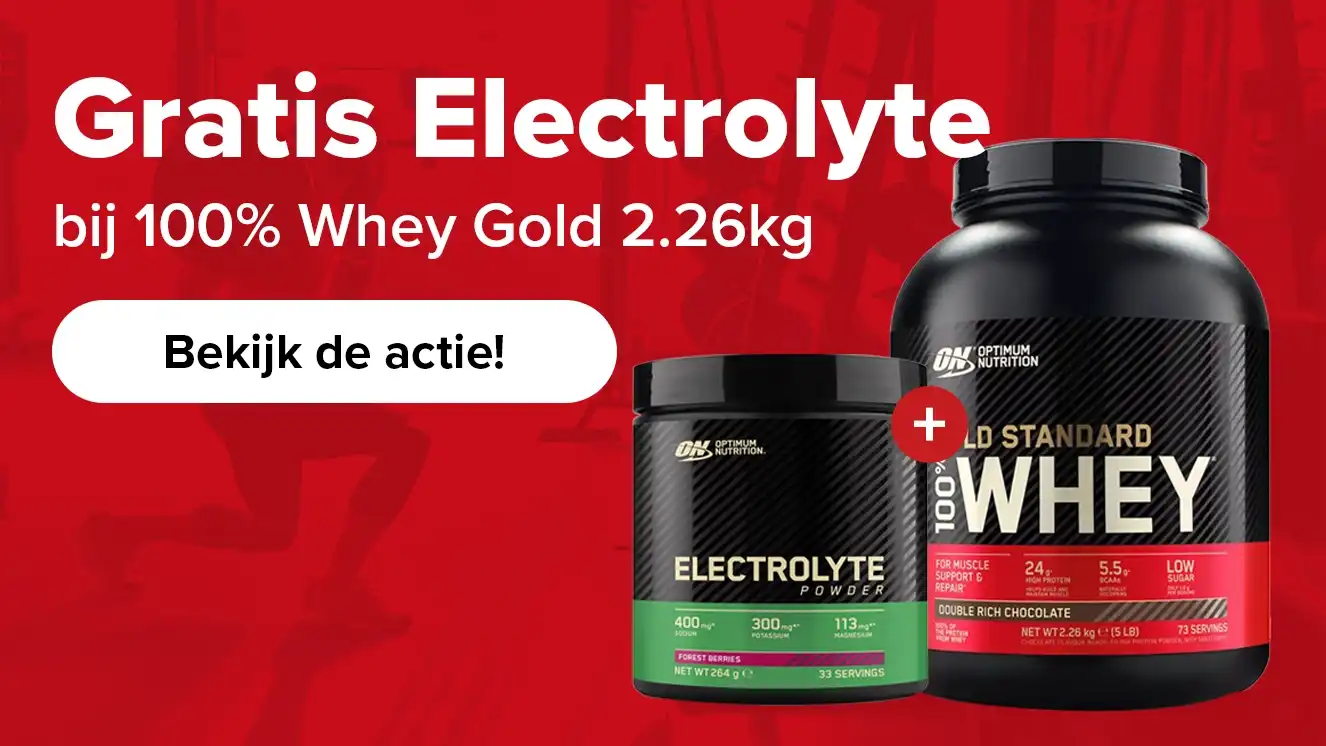 Free electrolyte whey gold
